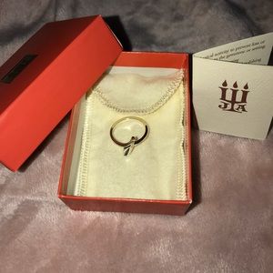 James Avery Script Initial Ring “J” :)